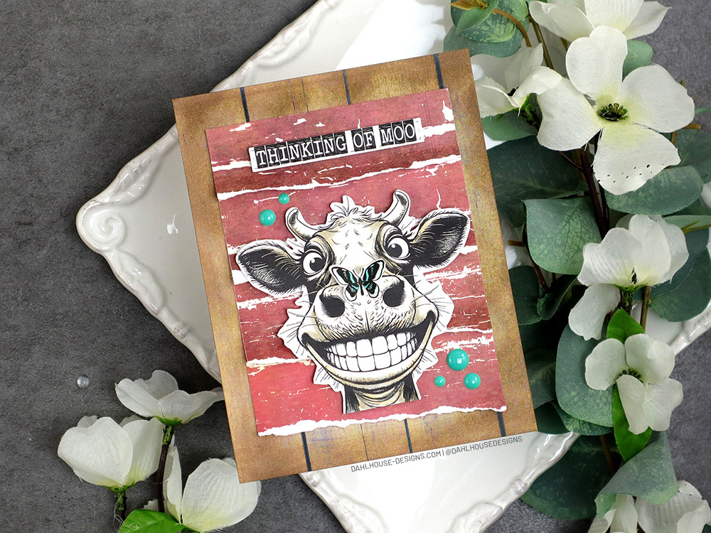 Let's Make an Udderly Adorable Card | dahlhouse designs